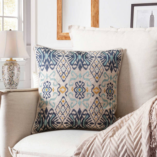 Mistana™ Destrie Handmade Braided Denim and Jute Blue/Beige Rug